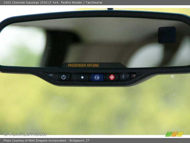 Redfire Metallic / Tan/Neutral 2003 Chevrolet Suburban 1500 LT 4x4