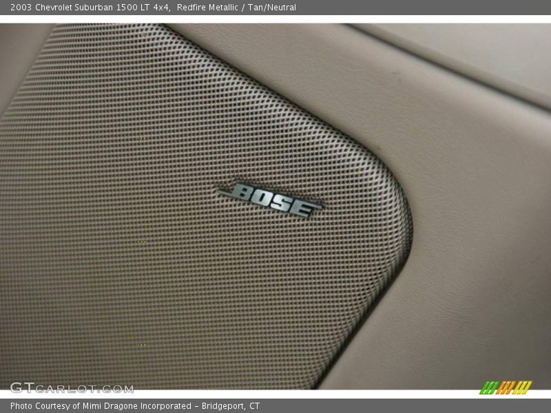 Redfire Metallic / Tan/Neutral 2003 Chevrolet Suburban 1500 LT 4x4