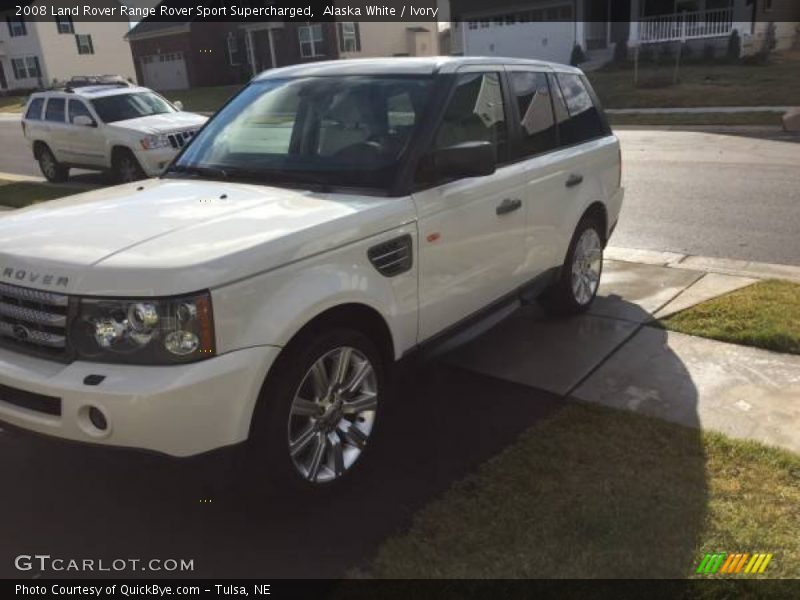 Alaska White / Ivory 2008 Land Rover Range Rover Sport Supercharged