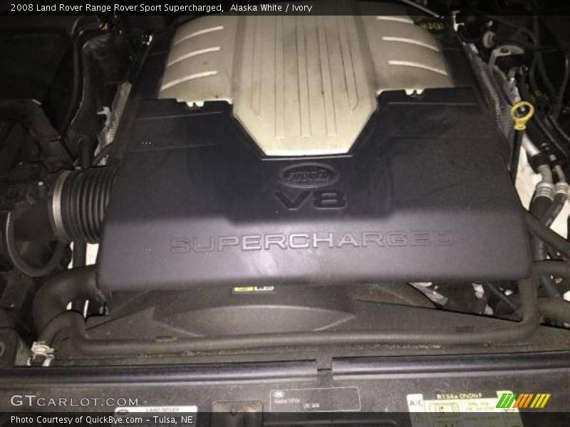 Alaska White / Ivory 2008 Land Rover Range Rover Sport Supercharged