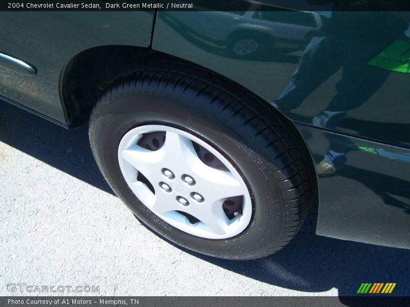 Dark Green Metallic / Neutral 2004 Chevrolet Cavalier Sedan
