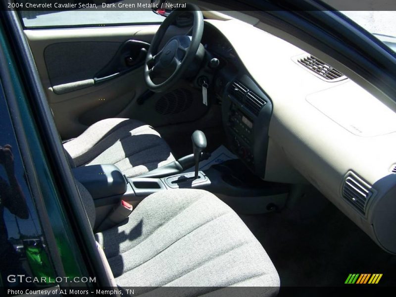 Dark Green Metallic / Neutral 2004 Chevrolet Cavalier Sedan