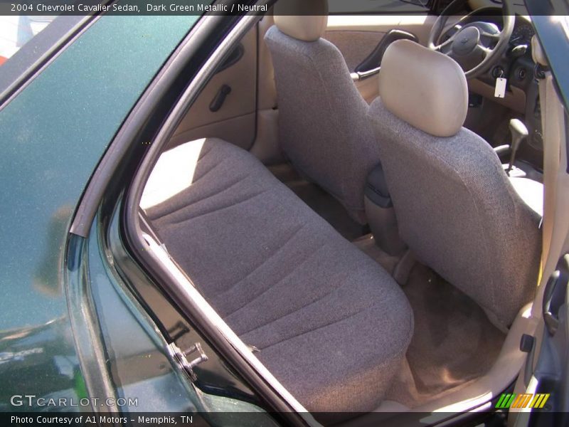 Dark Green Metallic / Neutral 2004 Chevrolet Cavalier Sedan