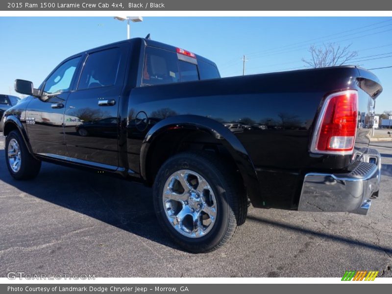Black / Black 2015 Ram 1500 Laramie Crew Cab 4x4