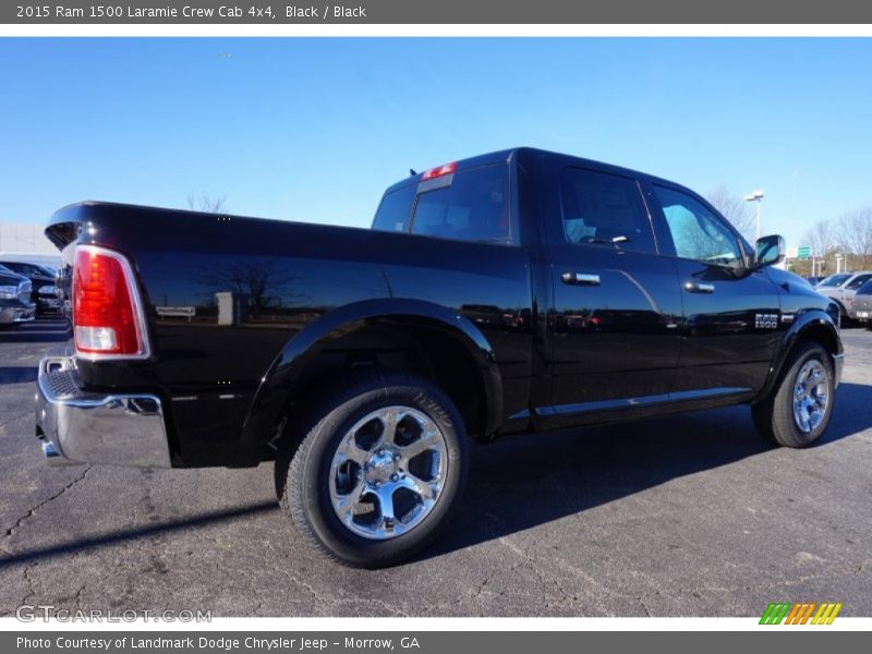 Black / Black 2015 Ram 1500 Laramie Crew Cab 4x4