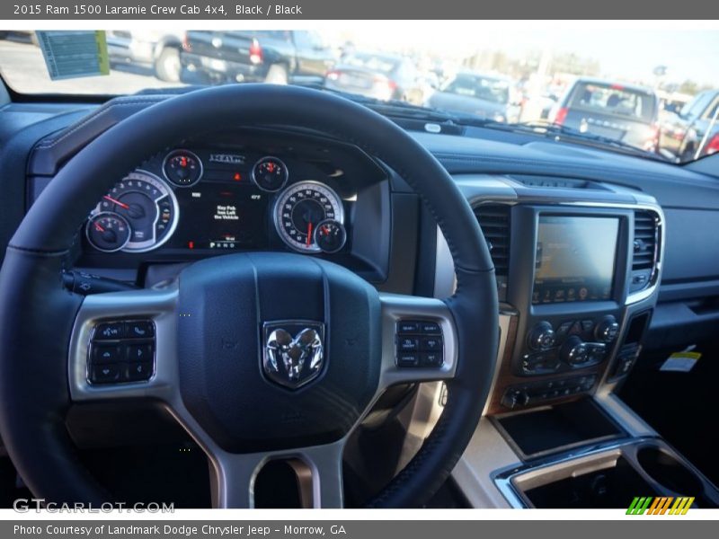 Black / Black 2015 Ram 1500 Laramie Crew Cab 4x4