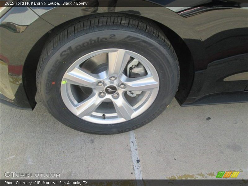 Black / Ebony 2015 Ford Mustang V6 Coupe