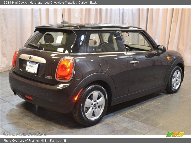 Iced Chocolate Metallic / Carbon Black 2014 Mini Cooper Hardtop