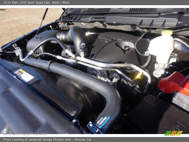 Black / Black 2015 Ram 1500 Sport Quad Cab