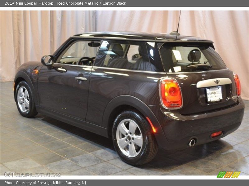 Iced Chocolate Metallic / Carbon Black 2014 Mini Cooper Hardtop