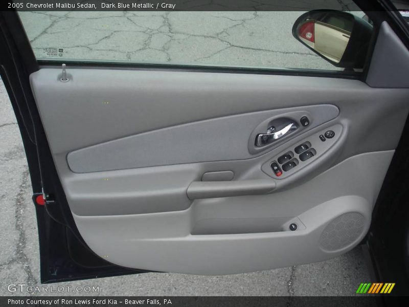 Dark Blue Metallic / Gray 2005 Chevrolet Malibu Sedan