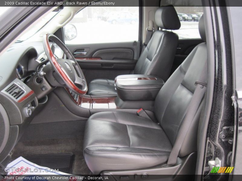  2009 Escalade ESV AWD Ebony/Ebony Interior