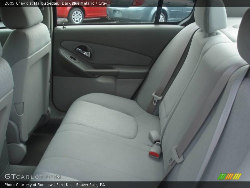 Dark Blue Metallic / Gray 2005 Chevrolet Malibu Sedan