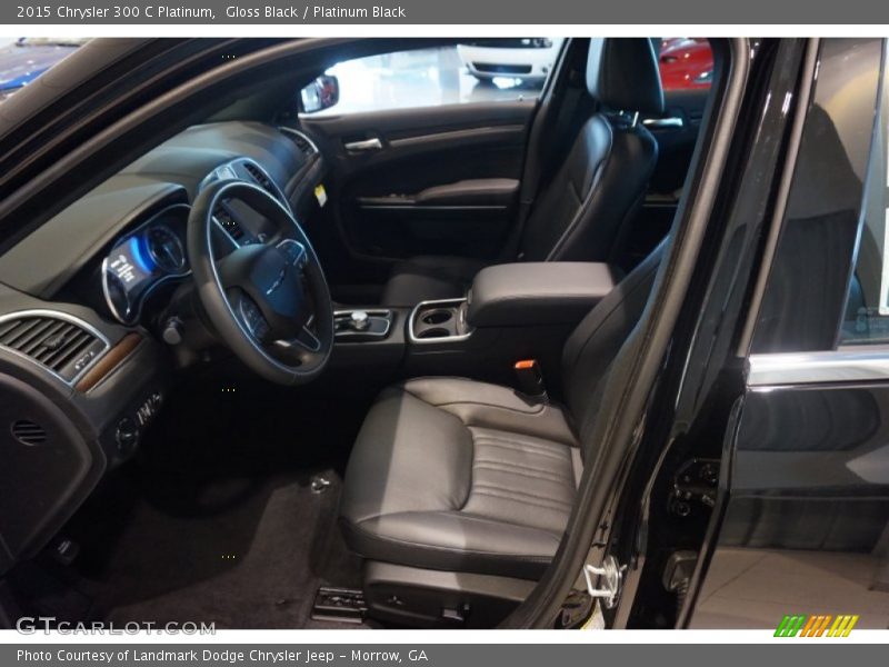  2015 300 C Platinum Platinum Black Interior