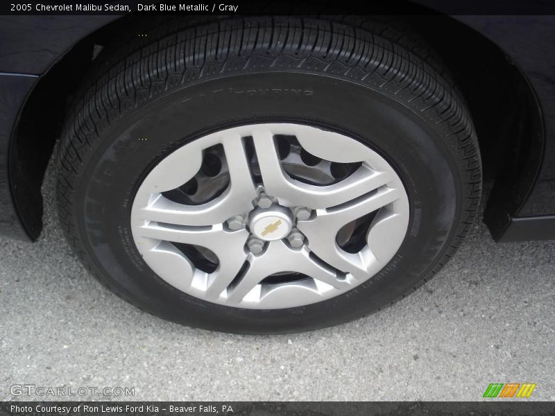 Dark Blue Metallic / Gray 2005 Chevrolet Malibu Sedan