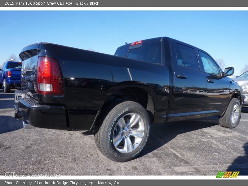 Black / Black 2015 Ram 1500 Sport Crew Cab 4x4
