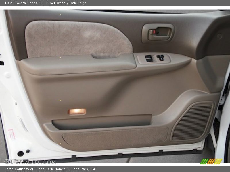 Door Panel of 1999 Sienna LE