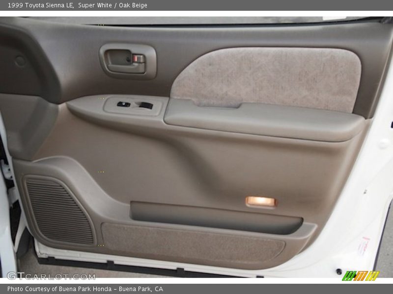 Door Panel of 1999 Sienna LE
