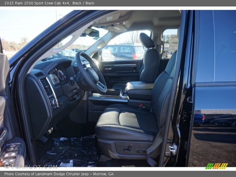 Black / Black 2015 Ram 1500 Sport Crew Cab 4x4