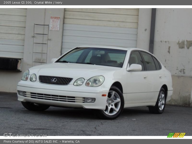 Crystal White / Ivory 2005 Lexus GS 300