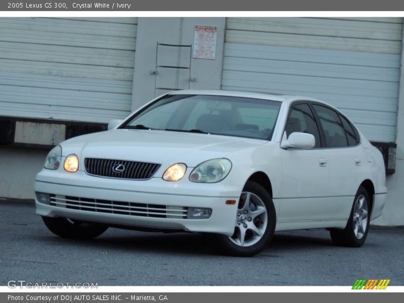 Crystal White / Ivory 2005 Lexus GS 300