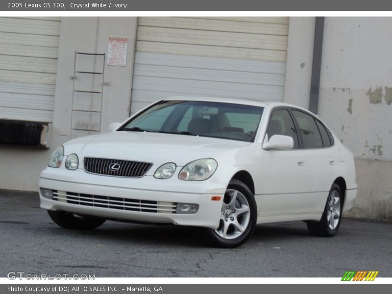 Crystal White / Ivory 2005 Lexus GS 300