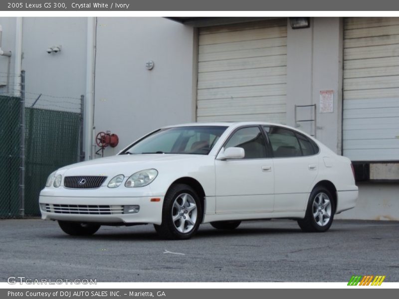 Crystal White / Ivory 2005 Lexus GS 300