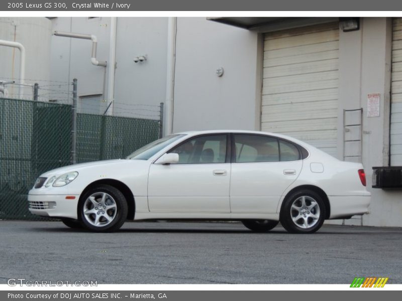 Crystal White / Ivory 2005 Lexus GS 300