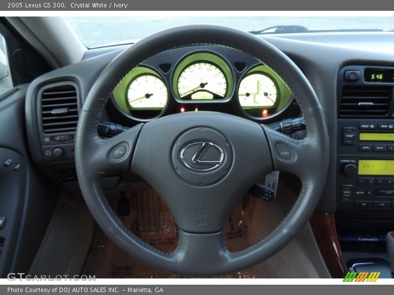 Crystal White / Ivory 2005 Lexus GS 300