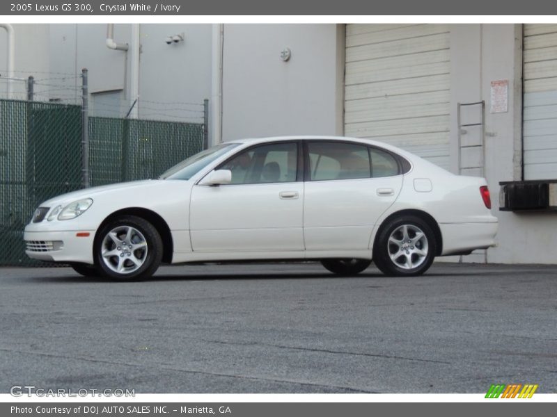 Crystal White / Ivory 2005 Lexus GS 300