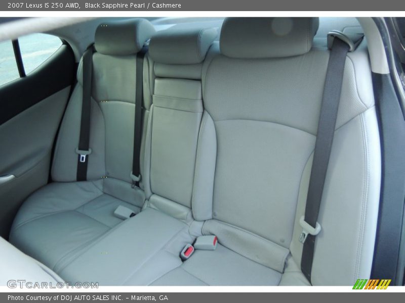 Black Sapphire Pearl / Cashmere 2007 Lexus IS 250 AWD