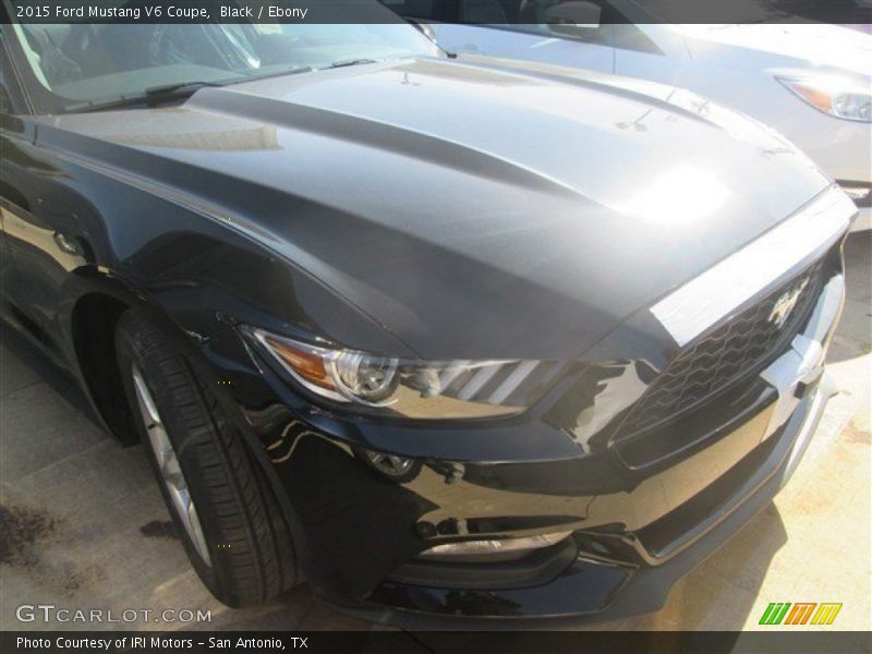 Black / Ebony 2015 Ford Mustang V6 Coupe
