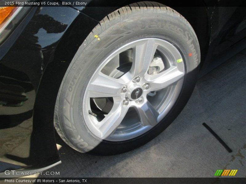 Black / Ebony 2015 Ford Mustang V6 Coupe
