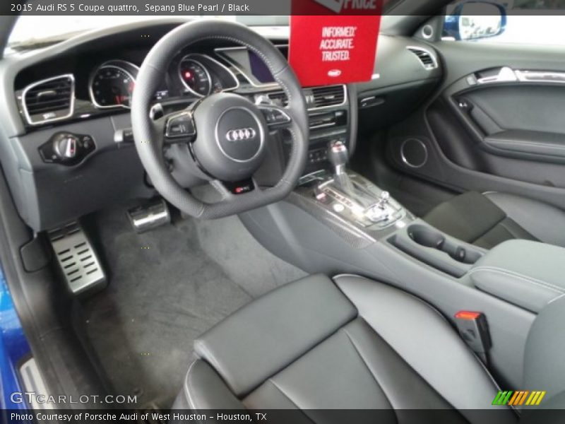 Black Interior - 2015 RS 5 Coupe quattro 