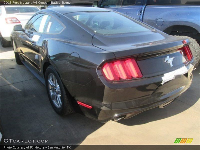 Black / Ebony 2015 Ford Mustang V6 Coupe