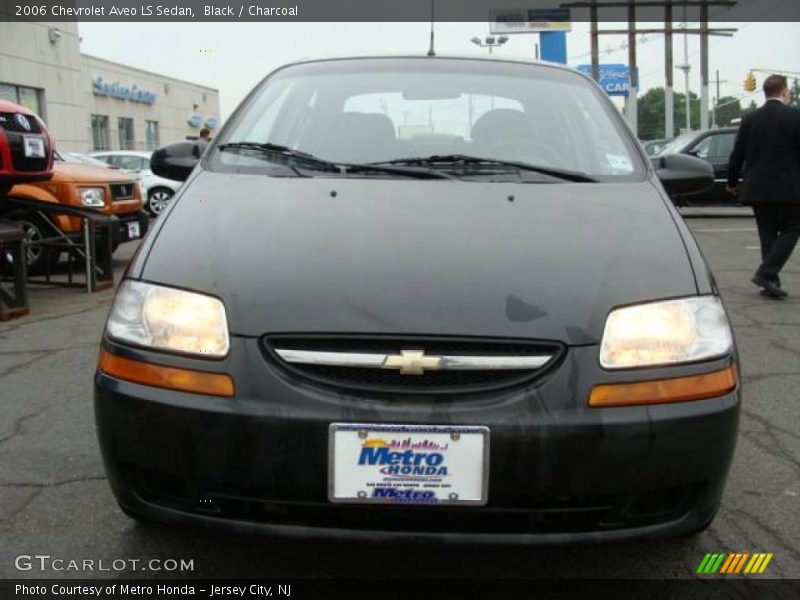 Black / Charcoal 2006 Chevrolet Aveo LS Sedan