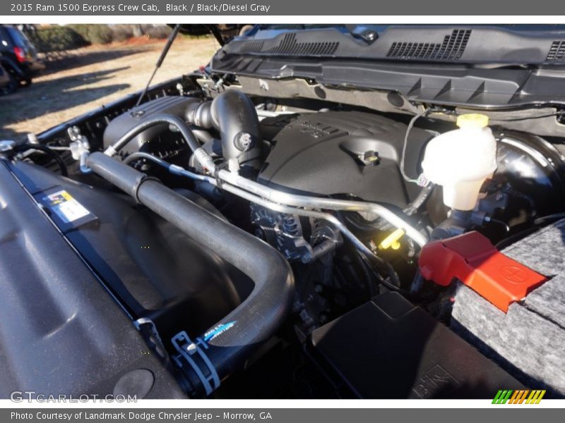 Black / Black/Diesel Gray 2015 Ram 1500 Express Crew Cab
