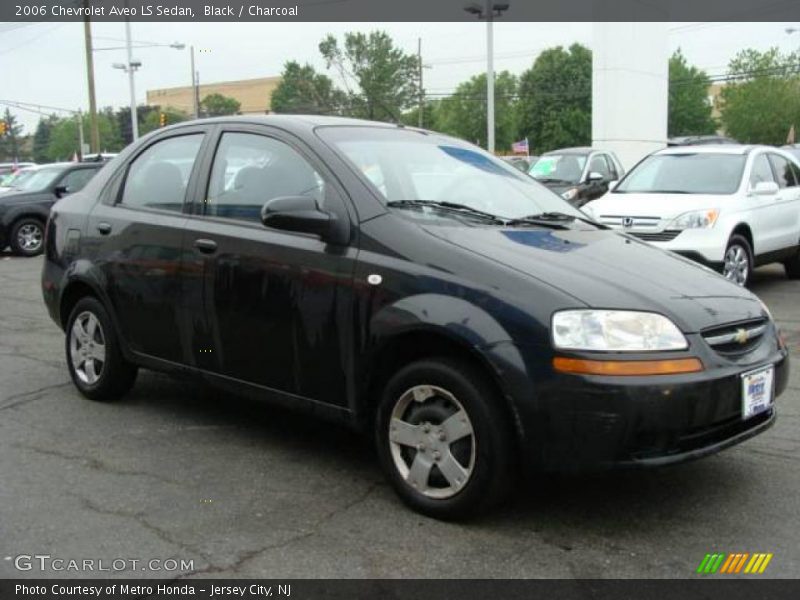 Black / Charcoal 2006 Chevrolet Aveo LS Sedan