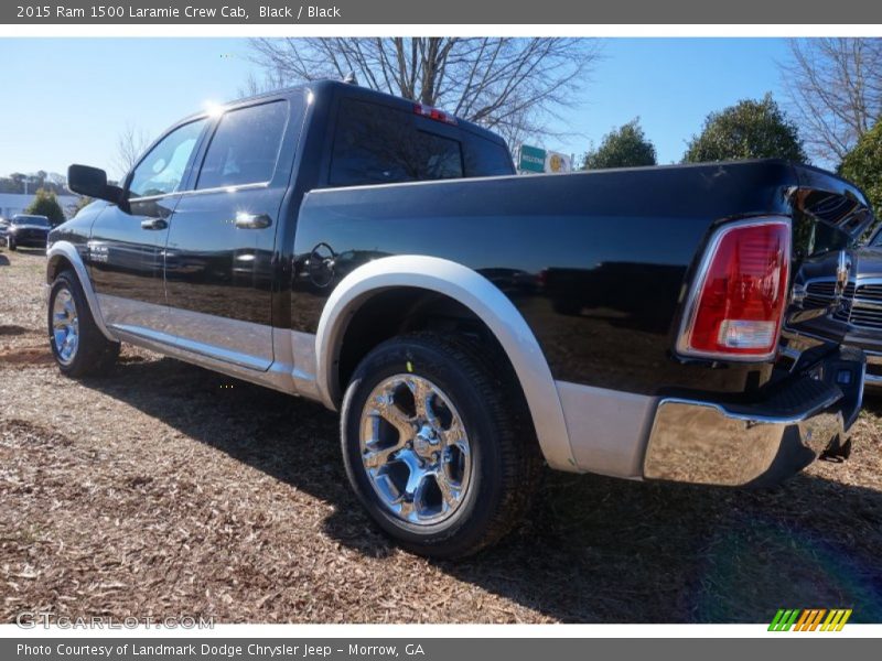 Black / Black 2015 Ram 1500 Laramie Crew Cab