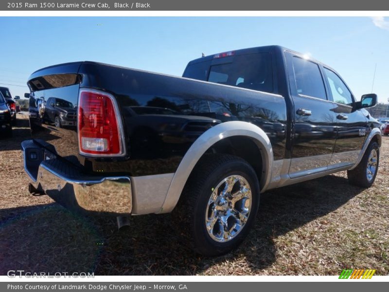 Black / Black 2015 Ram 1500 Laramie Crew Cab