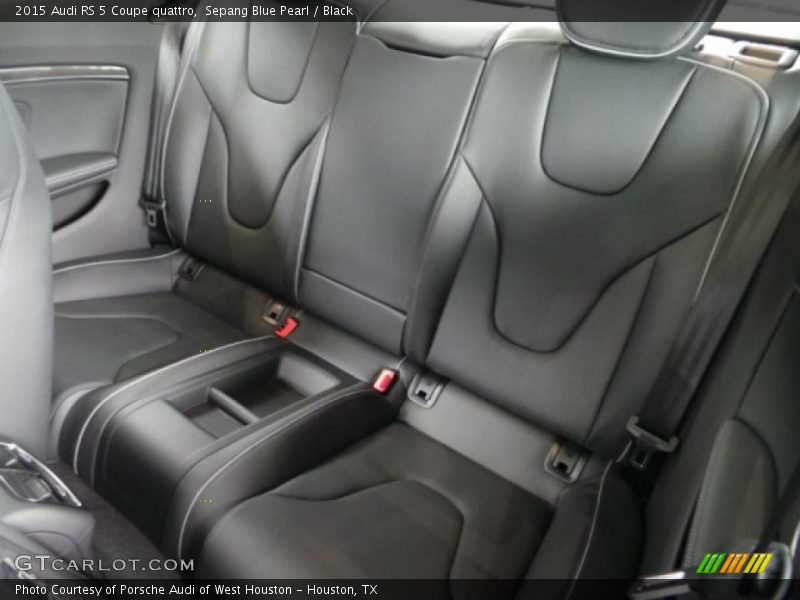Rear Seat of 2015 RS 5 Coupe quattro