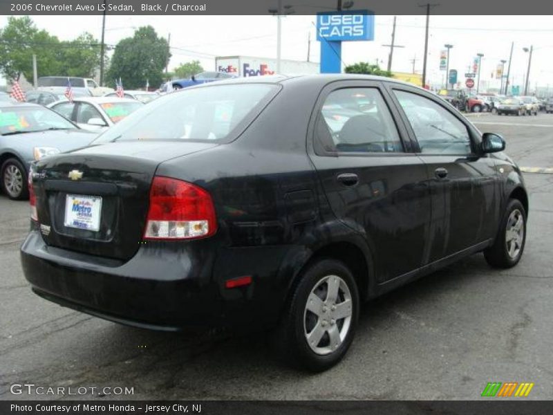 Black / Charcoal 2006 Chevrolet Aveo LS Sedan
