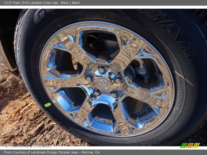 Black / Black 2015 Ram 1500 Laramie Crew Cab
