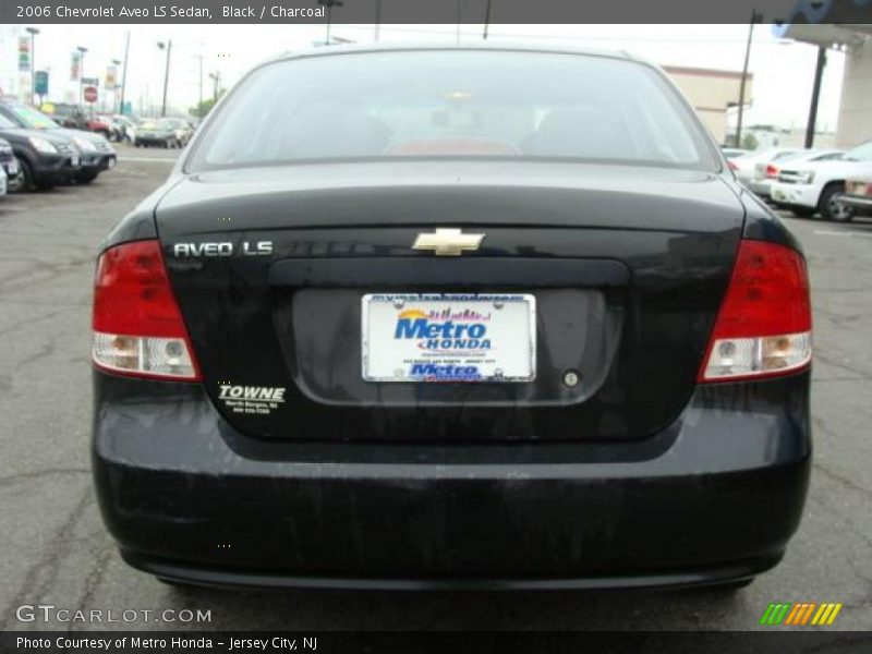 Black / Charcoal 2006 Chevrolet Aveo LS Sedan