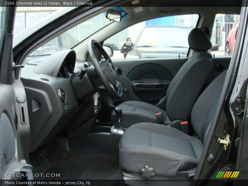 Black / Charcoal 2006 Chevrolet Aveo LS Sedan