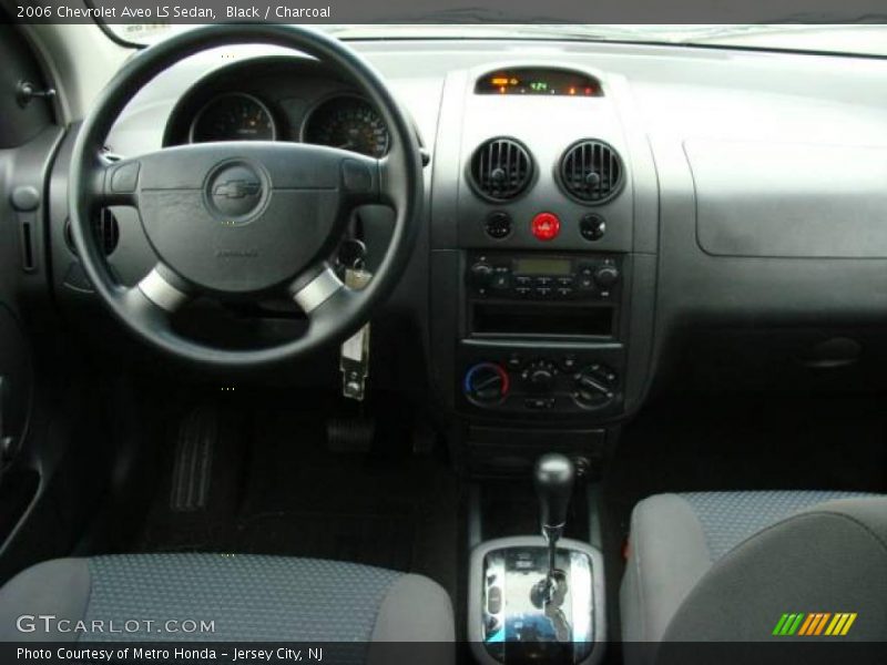 Black / Charcoal 2006 Chevrolet Aveo LS Sedan