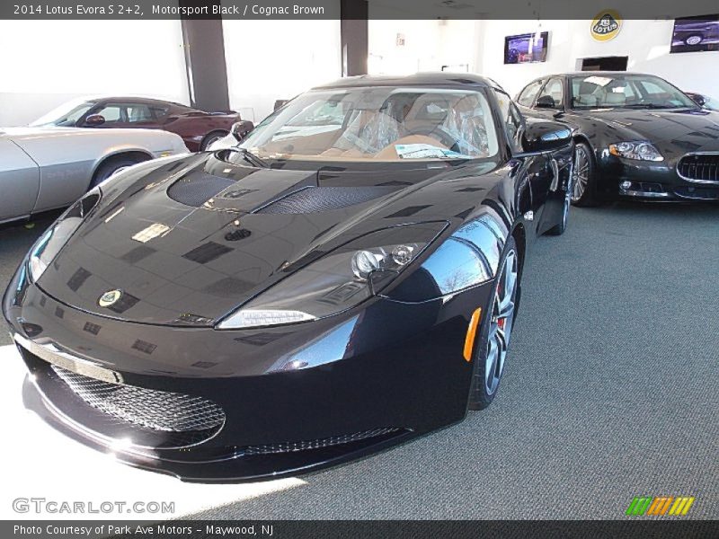 Motorsport Black / Cognac Brown 2014 Lotus Evora S 2+2
