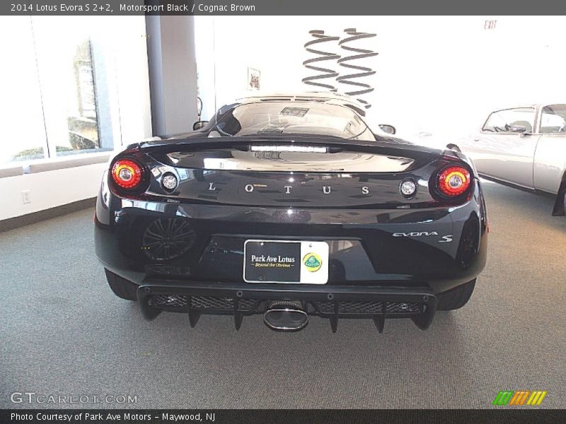Motorsport Black / Cognac Brown 2014 Lotus Evora S 2+2