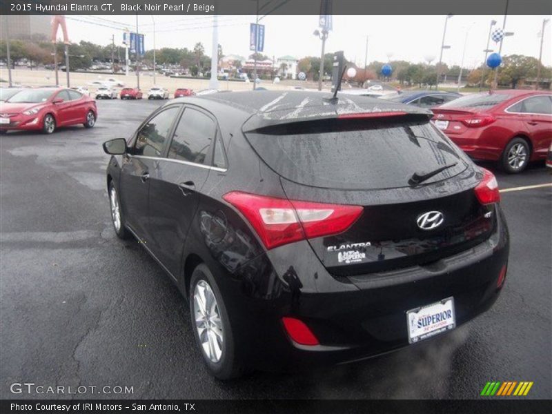 Black Noir Pearl / Beige 2015 Hyundai Elantra GT