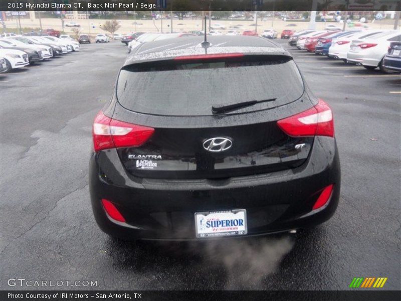 Black Noir Pearl / Beige 2015 Hyundai Elantra GT